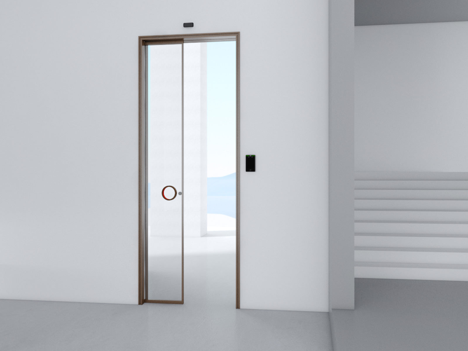 吊轨错开门-高配中轨中阻尼