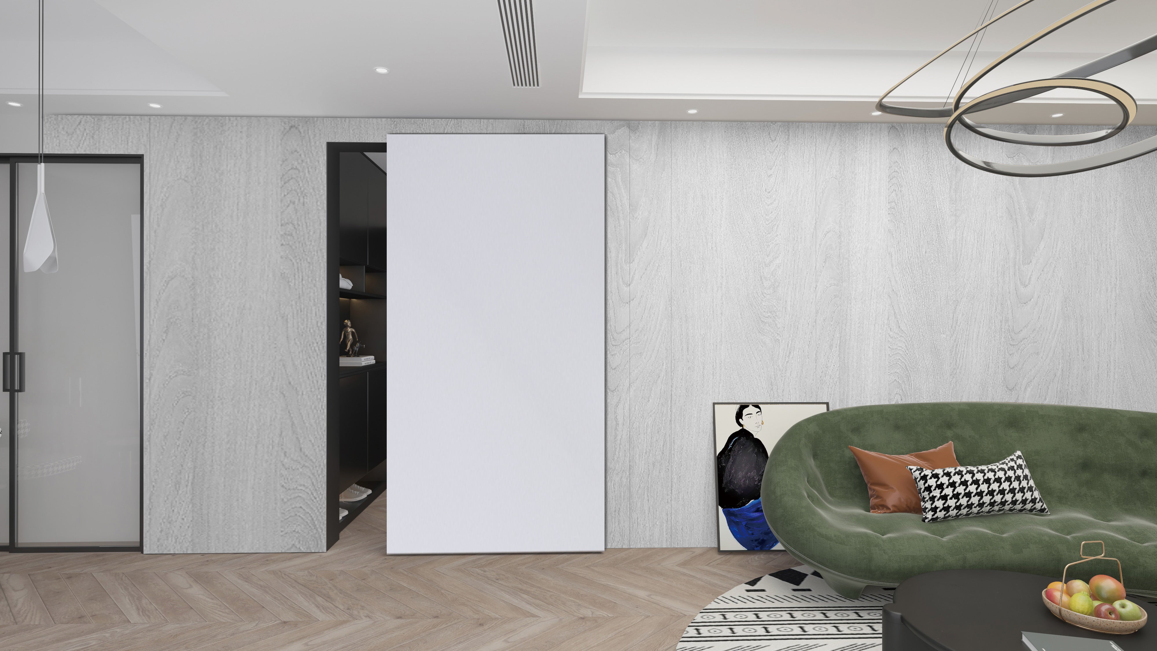 Ghost Door - Aluminum Single-Glass